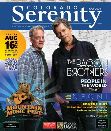 Colorado Serenity Magazine July 2026 cover